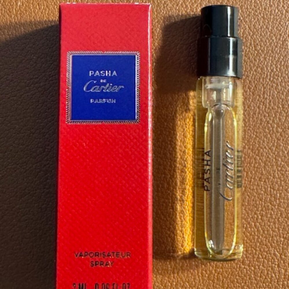 Pasha De Cartier by Cartier for Men 2ml Sample Spray not Dabber Brand New